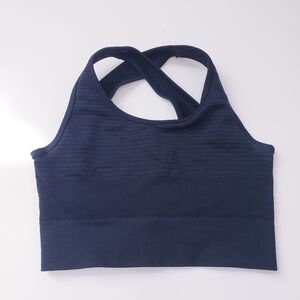 Alphalete Criss Cross Open Back Sports Bra